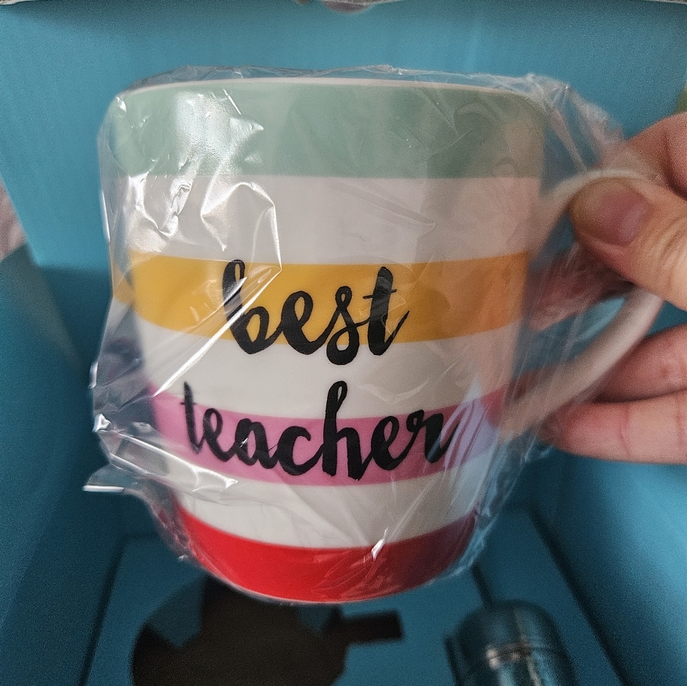 💫NEW in Box Indigo | "Best Teacher" Tea Set